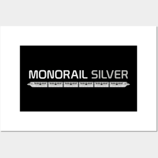 Monorail Silver Posters and Art